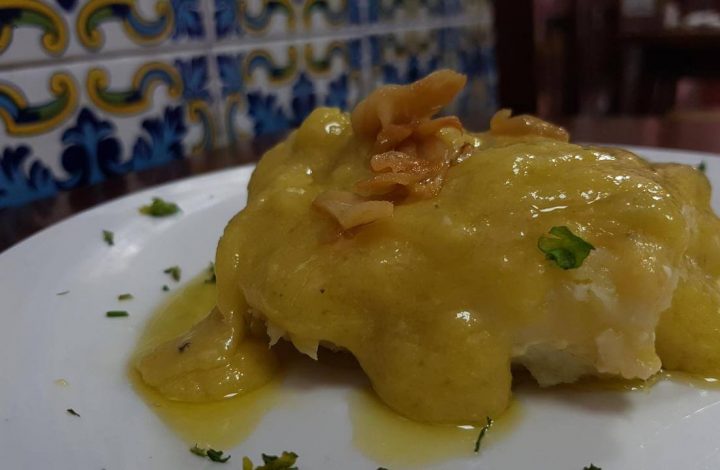 Bacalao al Pil-pil en El Brillante.